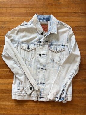 Levi's Light Blue Acid-Wash Denim Jacket